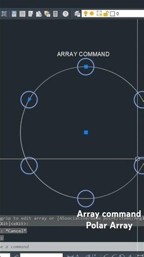 polar array #Dailylesson ‪@Mech_n_Tech‬