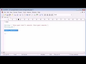 Beginner PHP Tutorial - 50 - String Functions: Replacing Part of a String Video Lecture | PHP for Absolute Beginners: From Novice to PHP Master - Web Development