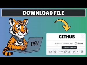 How to Download File from Github Repository