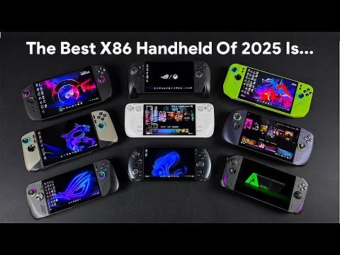 Best X86 Handheld Gaming PC of 2025! Our Top Picks