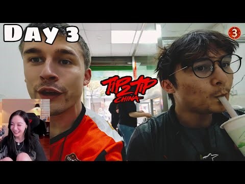 Fanfan reacts to Ludwig & Micheal Tip to tip china Day 3 