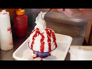 とんでもなくふわっふわなかき氷の作り方