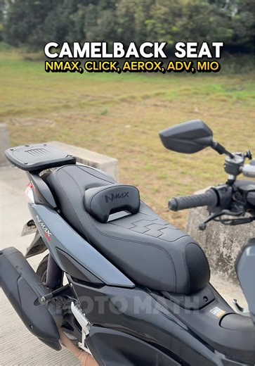 Pogi at Komportable sa Long Ride: Camelback Seat ng Motor