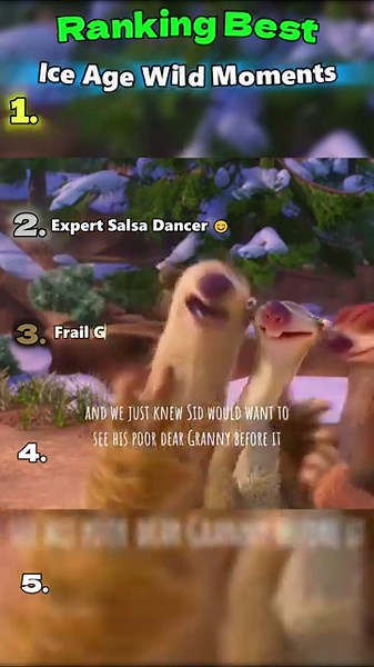 Ranking Best Wild Ice Age Funny Moments! 🤩