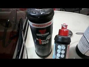 3m perfect it vs menzerna review automotive polish rubbing compound