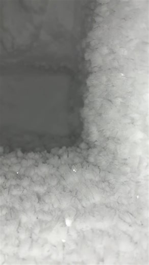 Happy Hump Day ❄️❄️❄️❄️ Here’s some yummy 🤤 hand wallscrapes🥶🥶🥶 Please have a wonderful day on purpose 🫶🏾 #frostlovers😍😍❄️❄️❄️ #freezerfrostcommunity❄️❄️❄️🥶🥶 #oddlysatisfying #freezerfrost #fypシ゚viral