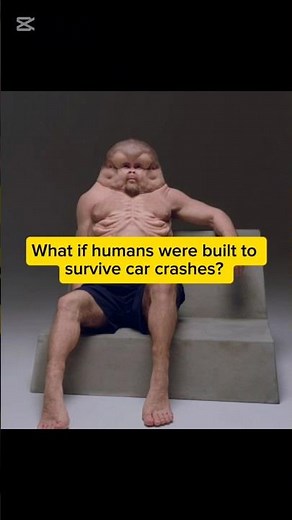 Meet Graham: The Perfect Human Body Built to Survive Car Crashes 🚗💥 #history #art