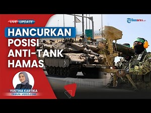 Militer Israel Hancurkan Posisi Anti-tank Hamas, Bunuh Militan Bersenjata di Jalur Gaza