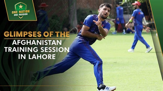 🎥 Glimpses of the Afghanistan training session as they prepare for their first match on Pakistan soil. #AsiaCup2023 | Pakistan Cricket Team