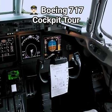 ✈️ Boeing 717 cockpit tour ✈️ | #fly #boeing #cockpit #avgeek #aviationlovers