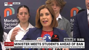 8.1K views · 399 reactions | Communications Minister Anika Wells says that if teens under 16 start flocking to platforms like LinkedIn to avoid the social media ban, the government will step in and assess that platform too. 浪 | Australians vs. The Agenda | Facebook