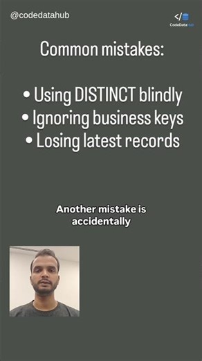 Blind deduplication can remove the wrong data.Logic matters.