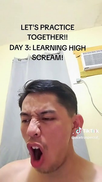 Learning to Scream: Day 3 Practice Session