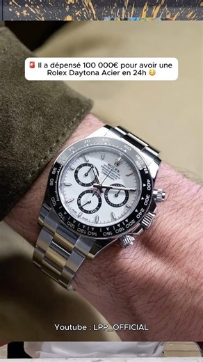 How to get a steel Rolex Daytona in a boutique! 😅#rolex #watches #daytona #rolexdaytona