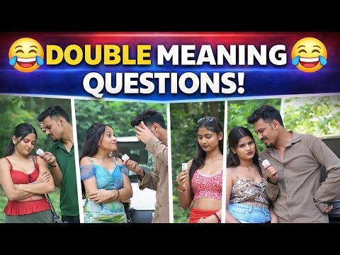 Wait for end 😂 last miss mat karna || double meaning question asking #funny #interview​ #public #ms🤣