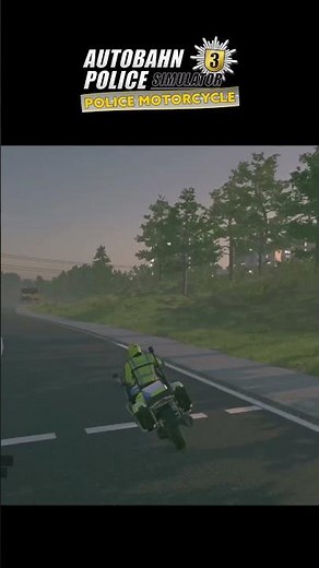 Did you see it? The traffic light!Only in the new motorcycle DLC for Autobahn Police Simulator 3