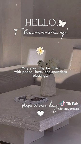 Aesthetic Good Morning Greetings for Thursday