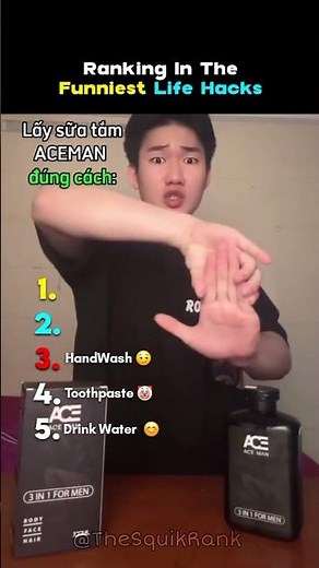 Ranking funniest life hacks (5) 😏 #lifehacks #viral #trending