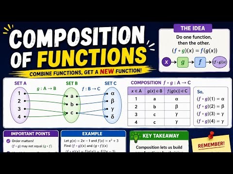 composition of functions explained, fog and gof examples