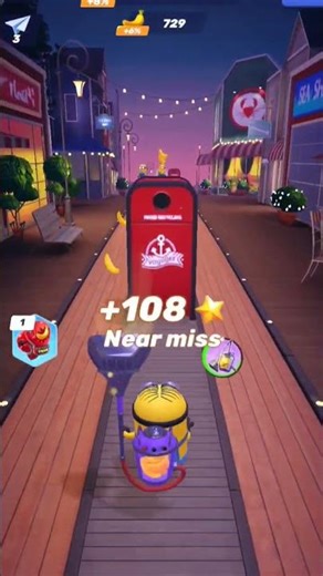 minion vacuum banana #games #androidgames #minionrush #shorts