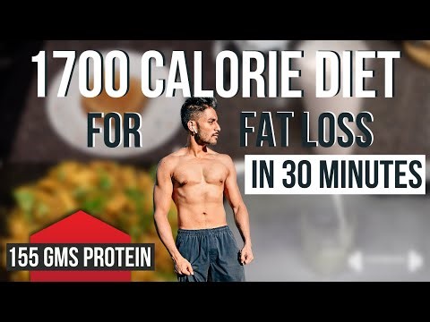 Simple 1700 Calorie Indian Diet over 150g of Protein within 30 Minutes | Indian Fitness 🇮🇳
