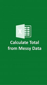 12K views · 70 reactions | Calculate Total from Messy Data Using SUM & TEXTSPLIT – Excel Trick Follow @KASH #ExcelTips #ExcelTricks #DataCleaning #TEXTSPLIT #ExcelFormula #SumFunction #SpreadsheetSkills #LearnExcel #OfficeHacks #DataAnalysis | KASH | Facebook