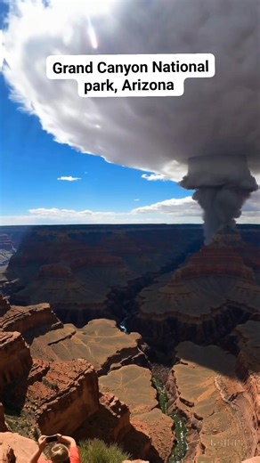 The Great Storm at Grand Canyon National Park, Arizona | Er