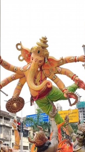 Parel Cha Raja 2025 Aagman Sohala | Mumbai Cha Raja | Ganesh Chaturthi 2025 #viralshorts#ganeshutsav