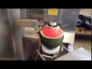 Watermelon peeler machine