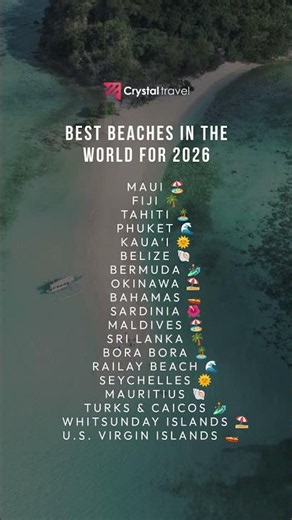 Best Beaches In The World 2026