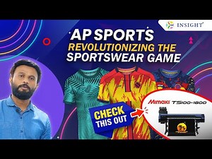 AP Sports | Sportswear Printing | Mimaki TS100-1600 Dye Sublimation Printer