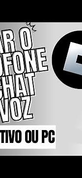 Como Ativar o Microfone no Roblox