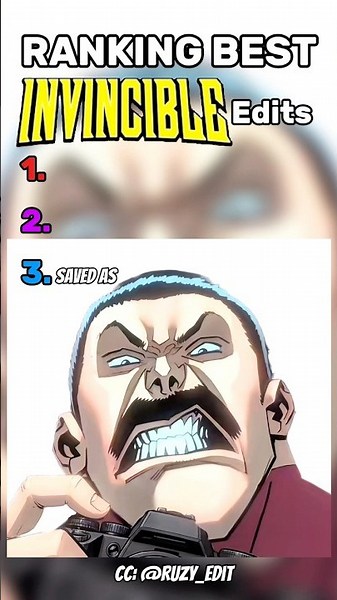 Ranking the best Invincible￼ edits🥶#shorts #invincible #viral