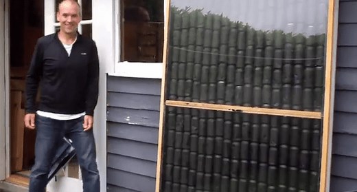 How to Build a DIY Solar Air Heater From Old Soda Cans