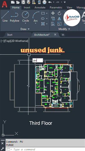 AutoCAD File Too Heavy? FIX IT in 10 Seconds!