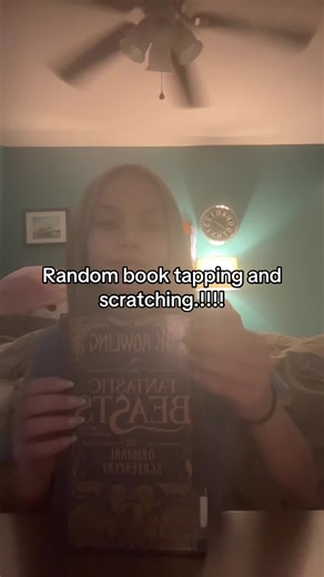 Random book, tapping and scratching.!!! #lofiasmr #asmr #scratchingandtappingasmr #fyp #viral