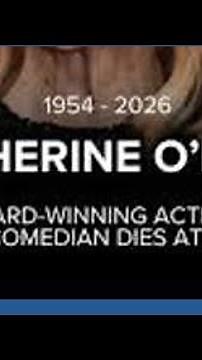 Actress Catherine O'Hara dies at 71