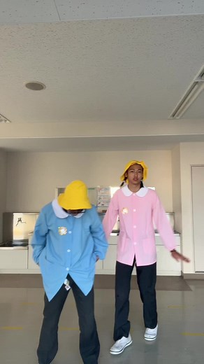 淵江高校の横揺れダンス練習風景