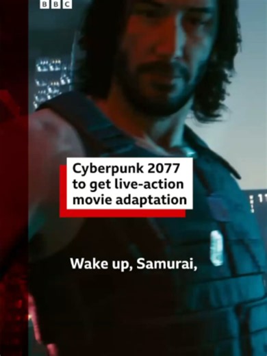 After the success of The Witcher, CD Projekt Red is betting on Cyberpunk 2077 for its next live-action project. #Cyberpunk2077 #BBCNews