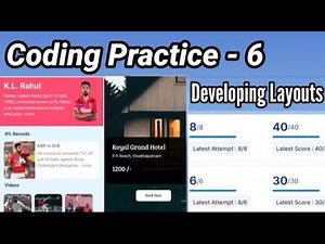 Coding Practice - 6 | Developing Layouts | CCBP | NCTWAVE.....!