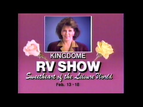 Kingdome RV Show - Sweetheart of the Leisure World (with Cindi Rinehart) (TV Spot) **VHS Recording**