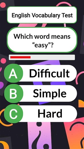 Only 1% Get All 3 Right! 🤯 | English Vocabulary Quiz #Shorts #QuizTime #LearnEnglish