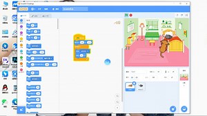 Scratch 电脑动画制作《小猫捉老鼠》