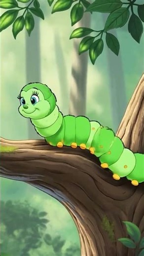 Don’t Hurt the Caterpillar! 🐛 Kindness Lesson for Kids #shorts #learn