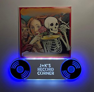 LED Album Light up Sign: Edge Lit Record Holder, Music Decor - Etsy