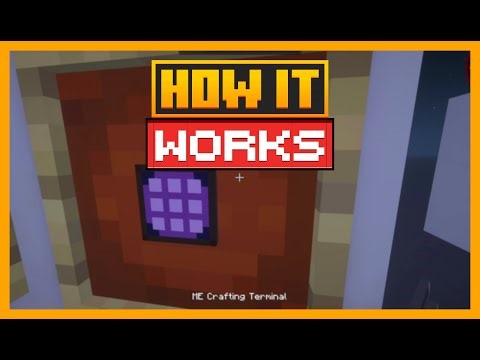 HOW THE ENERGY CARD WORKS IN MINECRAFT WITH AE2