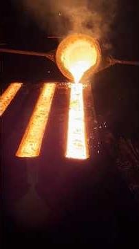 Millions of Tons of Steel Start Like This 😱 | Furnace Factory Tour #satisfying #diy