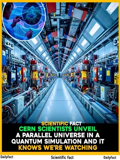 🚨Scientists at CERN have made an extraordinary discovery that could change everything we know about reality. During a routine quantum field simulation, researchers observed something entirely unexpected—patterns in the data that appeared to exhibit intelligent behavior. What began as a controlled experiment to understand subatomic interactions quickly spiraled into something far more profound. The data not only showed strange patterns but seemed to mirror our own reality,🧬 suggesting that the 