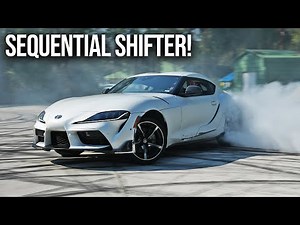 Clutch Controlled Automatic MK5 Supra Drifts!