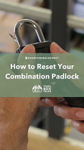 The ABUS Mobile Security 158/50 Combination Padlock has a resettable code, which is ideal for ease of access as no key is required. This video demonstrates just how easy it is to reset your combination padlock. For further assistance and expert advice, don't hesitate to reach out to our dedicated team of industry professionals: 📞 01305 263300 📧 sales@doorcontrolsdirect.co.uk #ABUS #lock #security #padlock #howto | Door Controls Direct